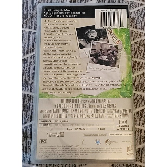 Ghostbusters (Sony PSP UMD Movie Portable) - Picture 3 of 4